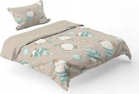 Home Elements Mikroflanel ágynemű egyszemélyes ágyhoz, Sprites