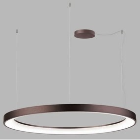 LED2 - LED Dimmelhető csillár zsinóron BELLA LED/80W/230V 3000K/4000K barna