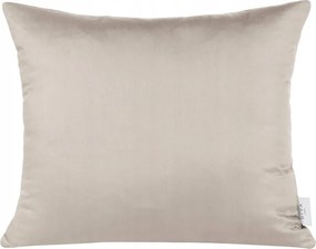 Párnahuzat 50X70 bézs sima pamut-szatén