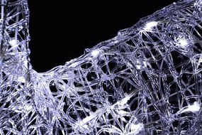 NEXOS Karácsonyi rénszarvas 120 LED 100 cm hideg fehér