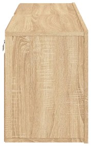 2 db sonoma tölgy színű fali TV-szekrény 60 x 30 x 41 cm