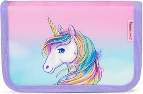 Tolltartó, klapnis, cipzáras, BELMIL Heart of the Rainbow, unikornis (BL33572253L)
