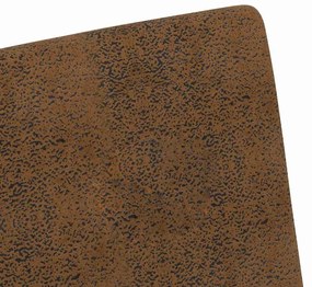 Kerekes Étkező Székek 2 pcs Barna 57 x 66 x 94 cm Műbőr velúr