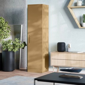 Irodai irattartó szekrény ALEX, 450 x 1850 x 400 mm, Fresh Style: bézs