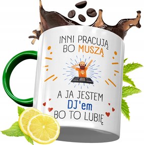 Zöld Bögre Dj Születésnapi Ajándék