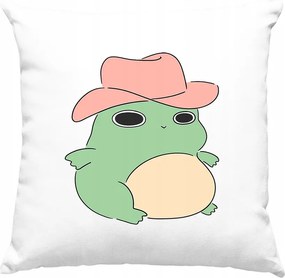 Béka párna mémes béka 5 fehér