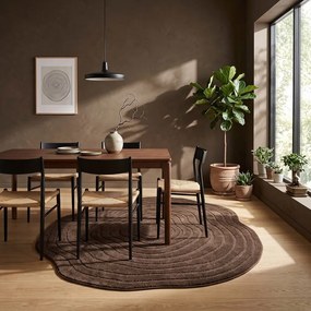 Barna szőnyeg 160x230 cm Pebble – ESTE