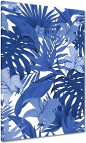 Vászonkép 70x100 Classic Blue Monstera