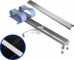 Lineáris lefolyó W-premium 90cm Prestige mcalpine