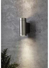 Markslöjd 107917 - Kültéri fali lámpa  PIPE 2xGU10/35W/230V IP44