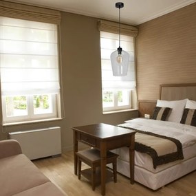 Csillár SANTIAGO 1xE27 / 60W / 230V átlátszó