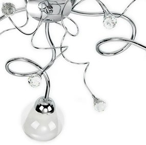 ONLI - Felületre szerelhető csillár WENDY 5xE14/6W/230V fényezett króm