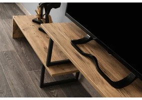 TV állvány OVIT 44x153 cm barna/fekete