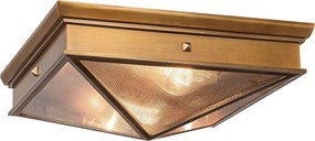 Quintiesse Cairo QN-CAIRO-F-M-VBS-CR SĂŒllyesztett mennyezeti lĂĄmpa 2x40W/E27 IP20