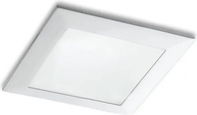 RENDL SEEYOU 11 négyzet alakú süllyesztett lámpa fehér 230V/350mA LED 10W 3000K