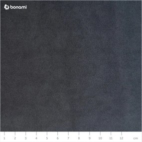 Vienna szürke bársony kanapé, 200 cm - Cosmopolitan Design