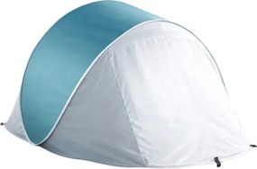 Összehajtható strand sátor SUNSHADE 190x120 cm, sötétkék/fehér
