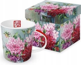 Rózsaszín virágok egy vázában