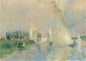 Kép - Auguste Renoir, Regatta at Argenteuil, reprodukciók (70x50 cm)