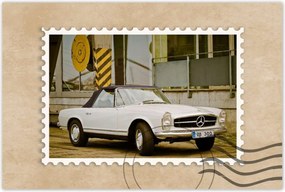 Poszterek 90x60 Mercedes kabrió
