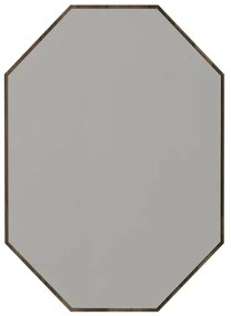 LOST falra szerelhető tükör 70x45 cm barna