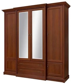 Ruhásszekrény Kendal ESZF 4D2S (Gesztenye). 880808