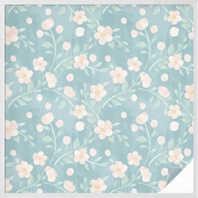 Szélvédőfólia Ablak Adatvédelem Pasztell virágok 100x100