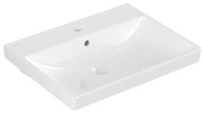 Villeroy & Boch 41586001 - Függesztett mosdó AVENTO 60x47 cm kerámia/fehér