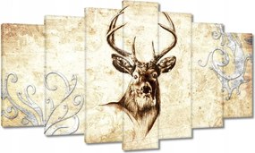 Vászonkép 140x80 Szarvasfej