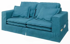 Világoskék kanapé 196 cm Nora – Ropez