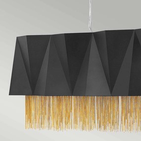 Elstead glamour modern függeszték zuma fekete arany elshk-zuma-isle-sbg