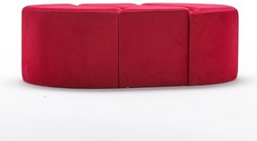 Alya Pouf Red zsámoly