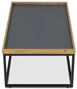 Dohányzóasztal 100×60 cm, MDF, Tölgy. CT-613 OAK