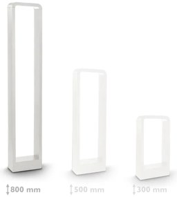 Brilagi - LED Kültéri lámpa BARI LED/7W/230V 3000/4000/6000K fehér IP54 80 cm