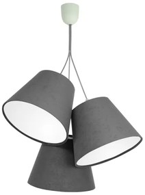 Csillár zsinóron AMBROSIA 3xE27/60W/230V