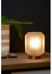 Lucide 45595/01/31 - Asztali lámpa SUENO 1xE14/40W/230V krémes