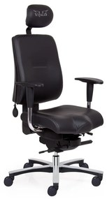 Vitalis Balance XL orvosi szék, fekete