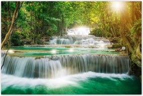 Poszterek 120x80 Vízesés Ázsiában