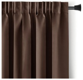 Barna sötétítő termo függöny 140x245 cm Pleat – Restilo