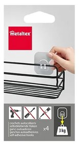 Műanyag akasztó szett 4 db-os – Metaltex