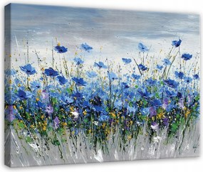 Vászonkép Virágok Akvarell Természet Hálószoba Nappali Konyha Vászon 120x80