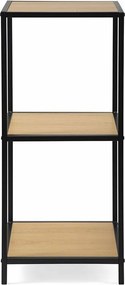 LOFTY Tower 3 OAK fém polc, 83 x 35 cm