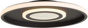 Modern mennyezeti lámpa fekete LED-del, 3-állású kapcsolóval - Frini