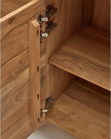 Natúr színű akácfa komód 200x88x40 cm Uxue – Kave Home