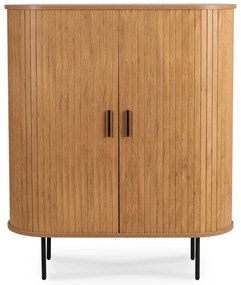 Magaskomód Tölgy Színben. TRISH 100 cm.