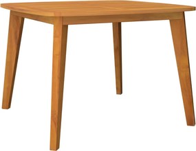 vidaXL tömör akácfa kerti asztal 110 x 110 x 75 cm