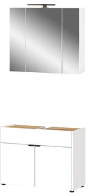 Fehér fürdőszobai bútor szett Forano – Germania