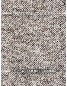 Szürke mosható futószőnyeg 80x240 cm Rocco Taupe – Elle Decoration