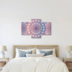 Mandala kép (90x60 cm)