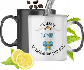 Mágikus Bögre Komikusoknak Fekete Színváltós, fényképes nyomattal